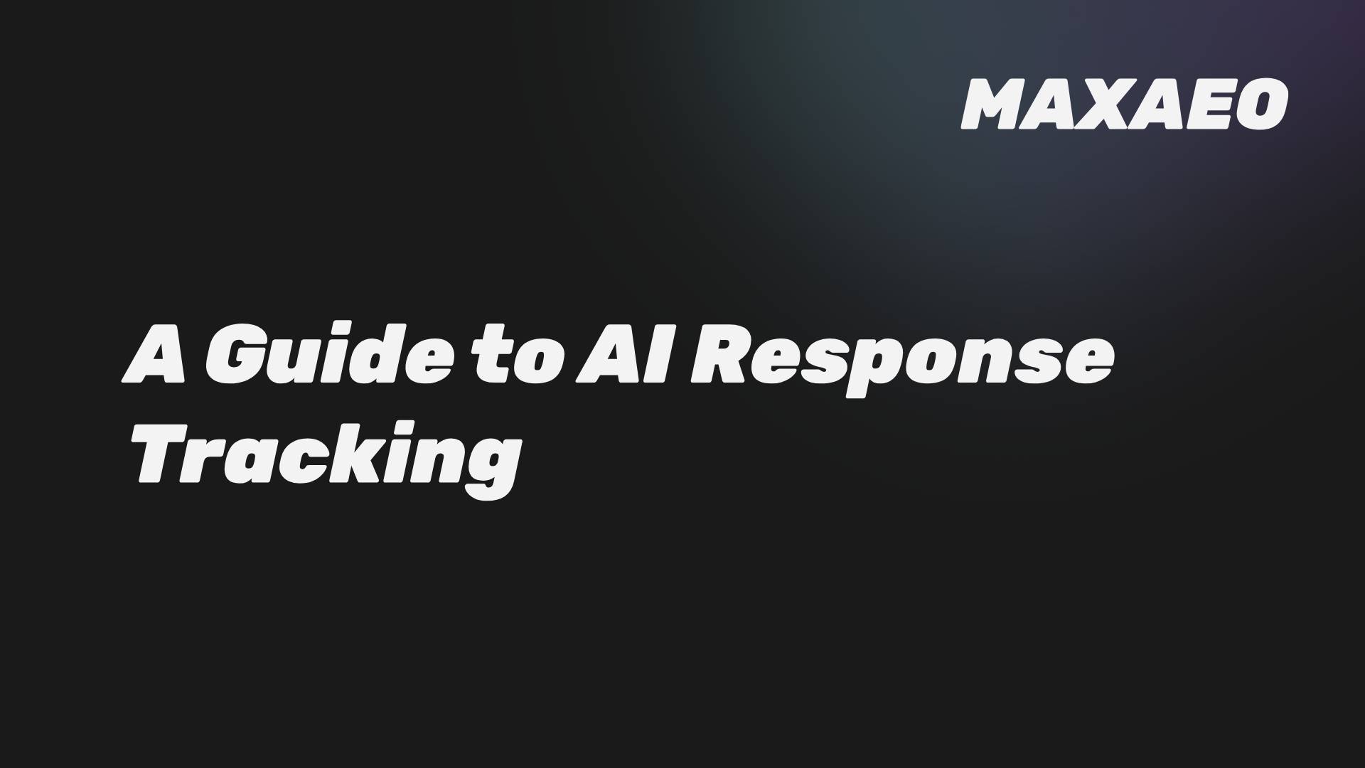 A strategic guide for B2B leaders. Your brand's AI presence is unmanaged. Learn the 4-step process for tracking AI responses to manage risk, measure performance, and optimize your visibility.