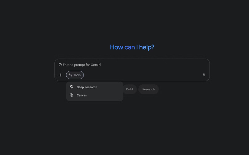 Gemini AI Interface