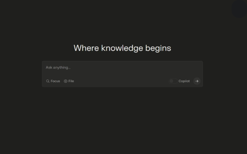 Perplexity AI Interface